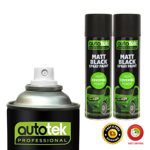 Matt black spray - matt,