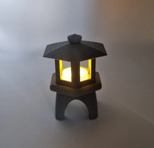 Pagoda Garden Japanese Ornament Lantern with Battery Tea light decor