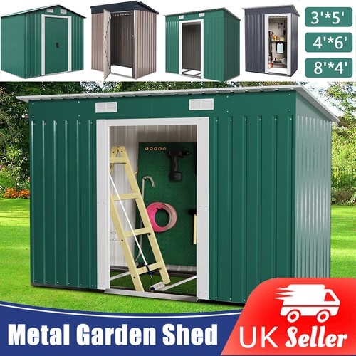 Large metal garden shed - metal, x