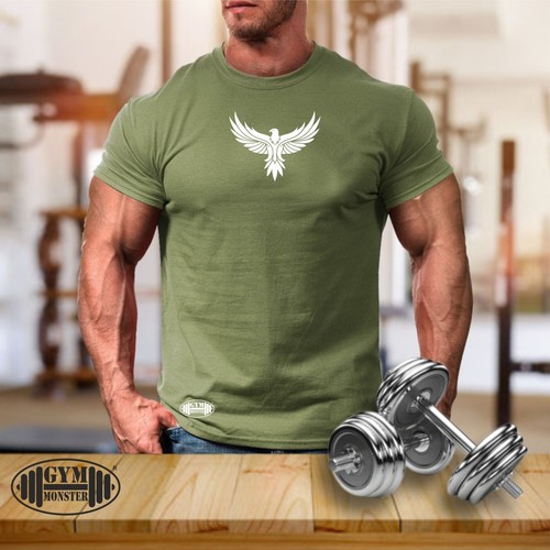 Eagle shirt gym clothing - t,