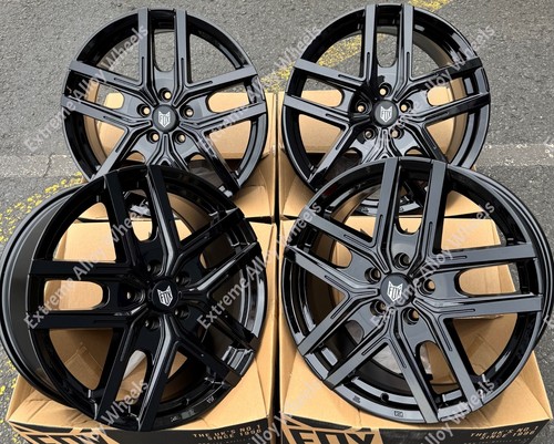 Black wx5 alloy wheels - black,