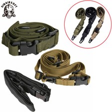 3 Three Point Tactical Rifle Sling Airsoft Paintball Hunting Shoulder Gun Strap