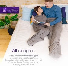 2024 New Hooded Sleep Pod-The Original Machine Washable Wearable Blanket Cocoon