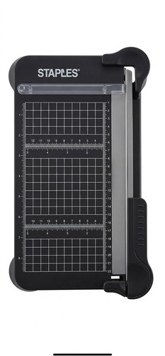 Staples metal guillotine - a4,