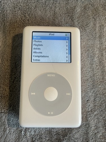Apple ipod photo white - ipod,