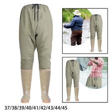 Breathable waist waders for