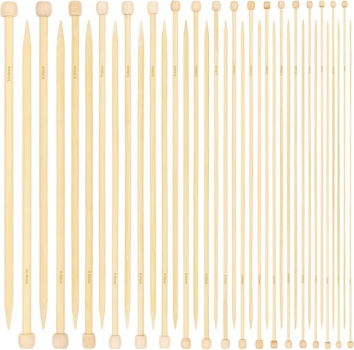 35cm bamboo knitting needles - 35cm,