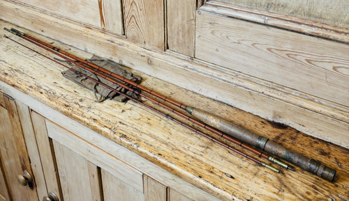 Vintage fly fishing rod - fishing,
