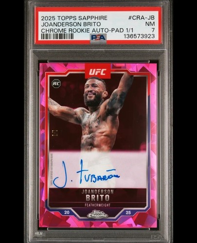 Joanderson brito topps chrome - brito,