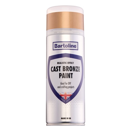 Bartoline cast bronze - bronze, paint