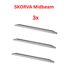 3x IKEA SKORVA Midbeam 203cm
