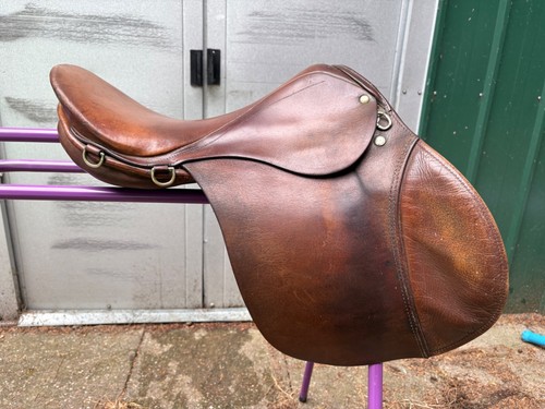 Stubben pony saddle used - stubben,