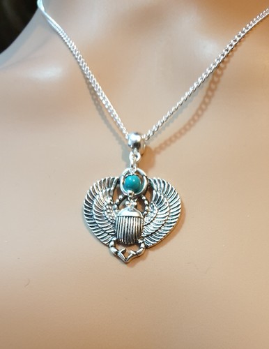 Scarab beetle amulet - beetle,