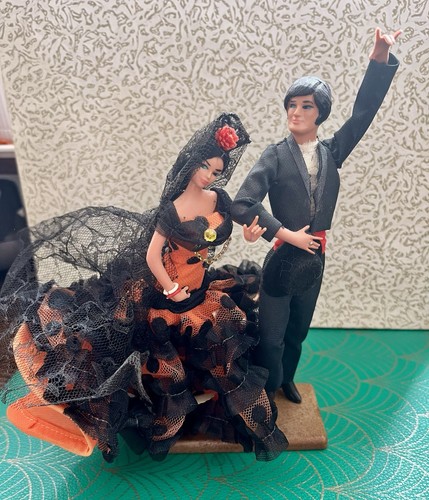 Vintage spanish dolls flamenco - vintage,