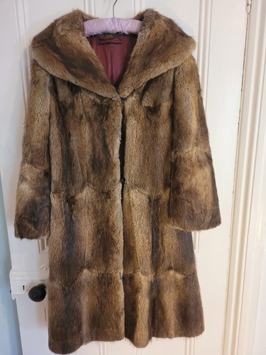 1950 vintage musquash fur - vintage,
