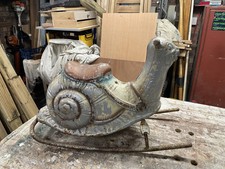 Childs tin Mobo rocking snail