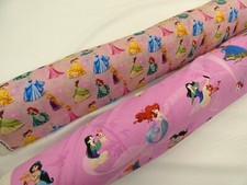 DISNEY PRINCESS Cotton Fabric - Crafts Curtains Cushions Dressmaking - 2 DESIGNS