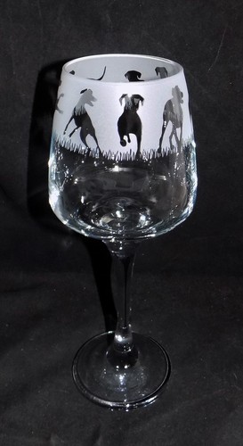 New doberman hand etched - new, 'doberman'
