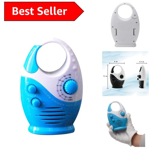 Modern waterproof shower - shower, radio