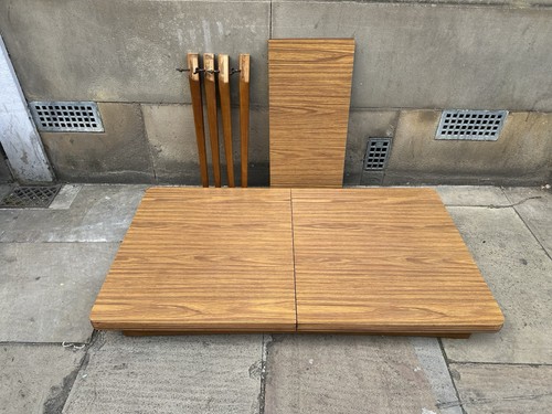 Dining kitchen table teak - dining/kitchen,