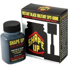Shape Up Instant Military Polish, Black
