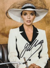 Joan Collins Hand Signed 7x5