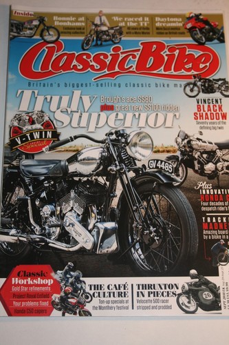 Classic bike sept 2018 - classic, brough