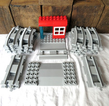 LEGO DUPLO Grey Track - 16 x