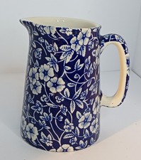 Staffordshire Ware Blue Calico