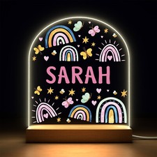 Personalised Girls Kids LED