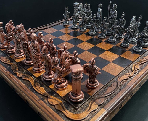Antique chess set - roman, empire