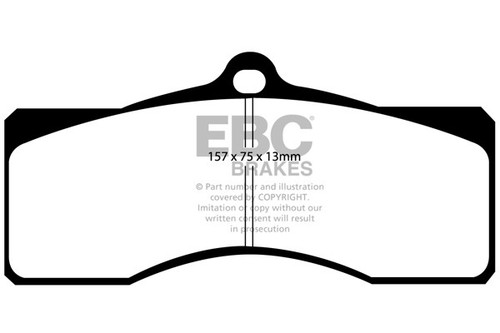 Ebc yellowstuff rear brake - ebc,