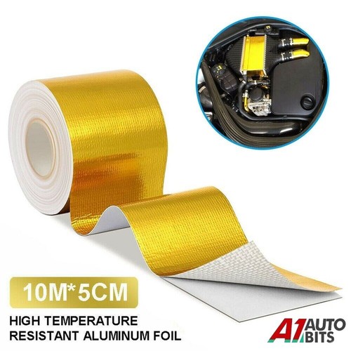 50mm 10m gold roll adhesive - gold,