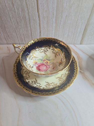 Vtg paragon teacup saucer a206 - paragon,