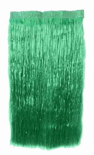 Long green grass skirt - skirt, 80cm