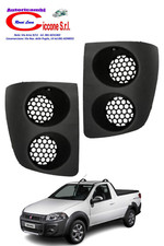 COPPIA DX SX GRIGLIE PARAURTI INFERIORI ANTERIORI per FIAT STRADA dal 1999