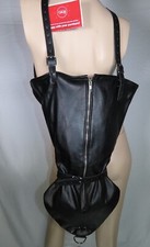 Armbinder with Long Zipper black, Mono Glove, Single Glove, Bondage, fetish UK
