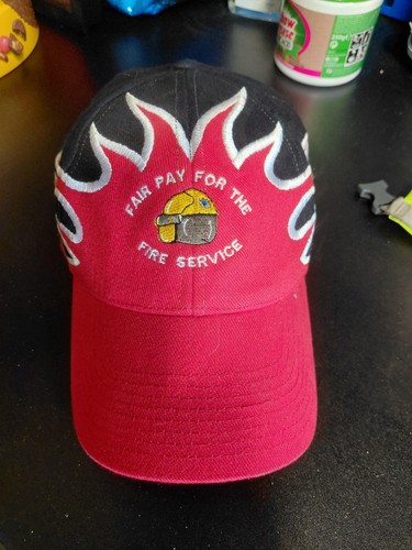 Firefighters flame embroidered - firefighters,
