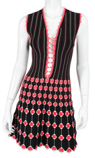 ALAIA Red, Black & White