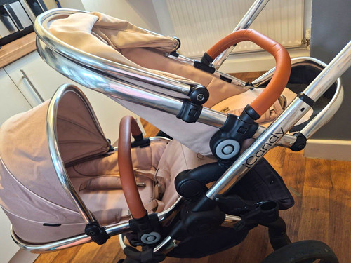 Icandy peach beige silver - icandy, beige/silver