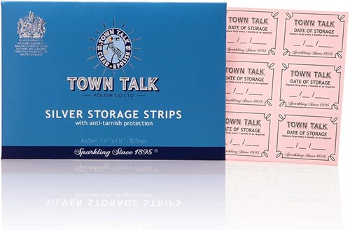 Silver storage strips - silver,