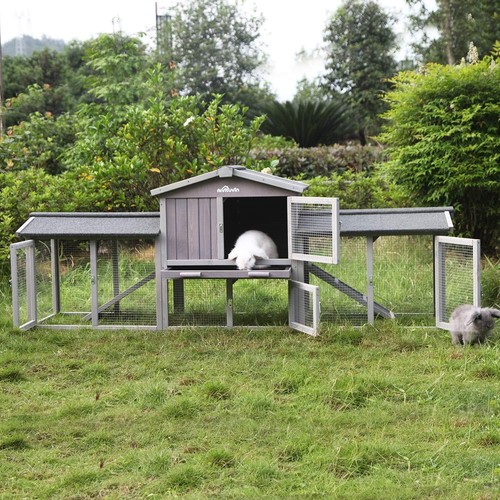 Rabbit hutch bunny large cage - hutch,
