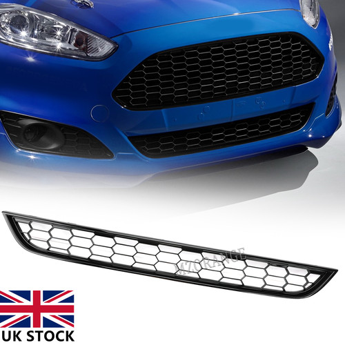 Black honeycomb front lower - front,
