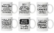 Hilarious Novelty Mug Sarcastic Quotes Funny Gift Family Office Tea Coffee Cup