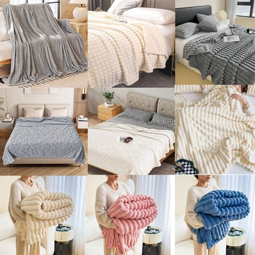 Large ribbed faux - ribbed,