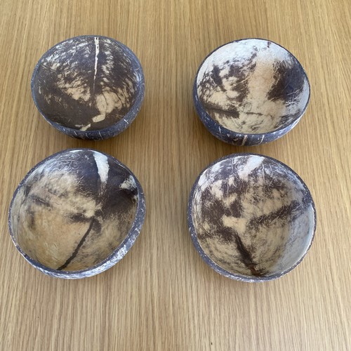 Set natural coconut - of, 4