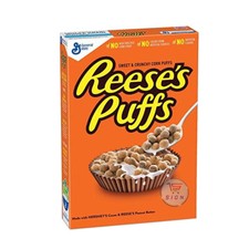 GENERAL MILLS REESE'S PUFFS CEREAL CHOCOLATE 326g (1 / 2 BOXES)