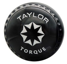 Taylor Bowls - Torque Lawn Bowls Size 0 Black Heavy