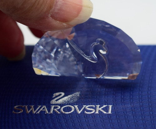 Swarovski peacock paperweight - peacock,