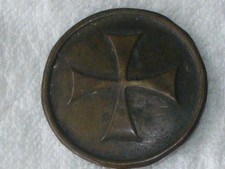 German Iron Cross Shako Badge